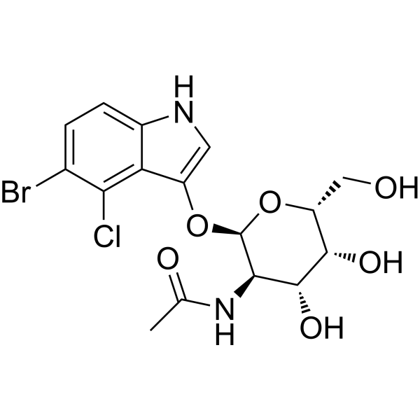 5-Bromo-4-chloro-3-indolyl 2-acetamido-2-deoxy-α-D-galactopyranoside 210110-89-7